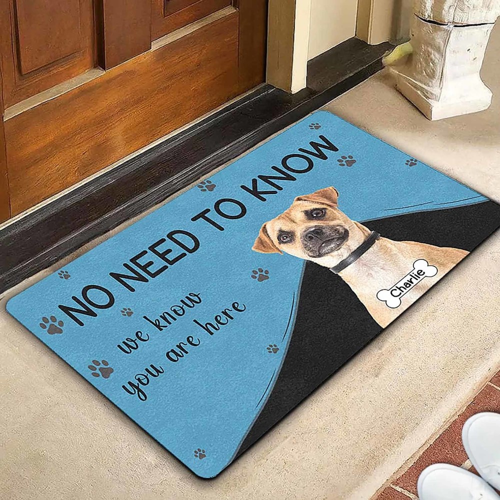 Custom Dog Doormat, Photo Dog Doormat, Door Mats For Dogs, Puppy Door Mat
